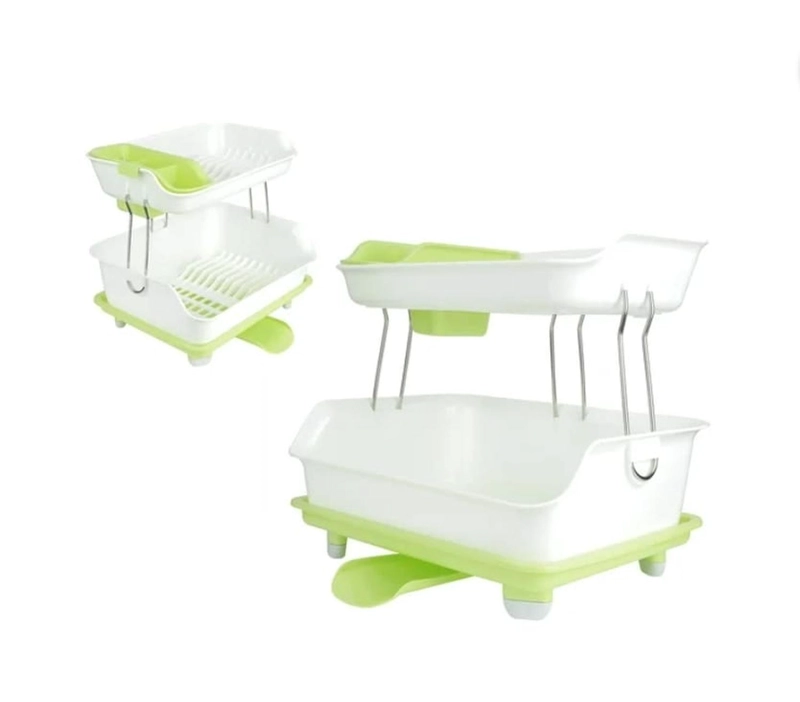 ESCURRIDOR DE PLATOS 2 NIVELES PLASTICO