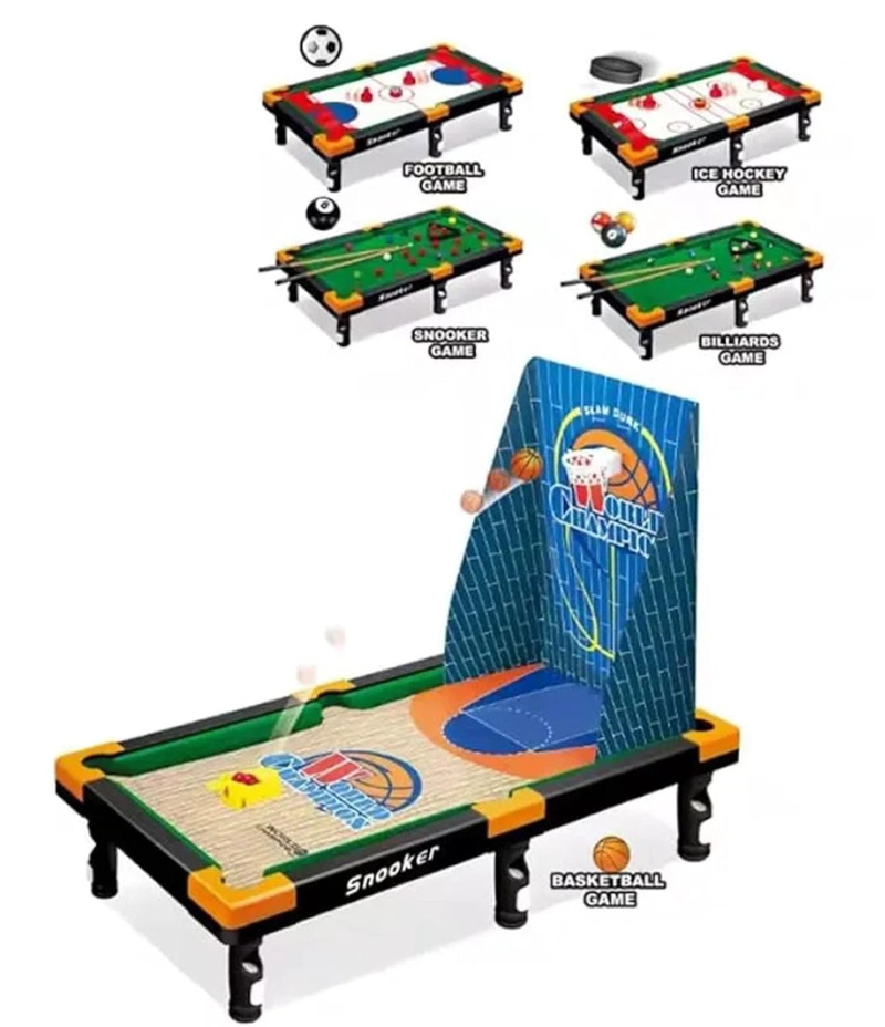 JUEGO MINI MESA JUEGO DE BILLAR HOCKEY SNOOKER - 2