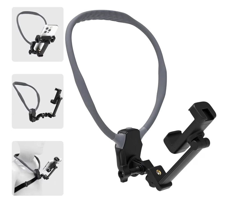 GENÉRICO SOPORTE DE CELULAR PARA CUELLO FLEXIBLE Y AJUSTABLE