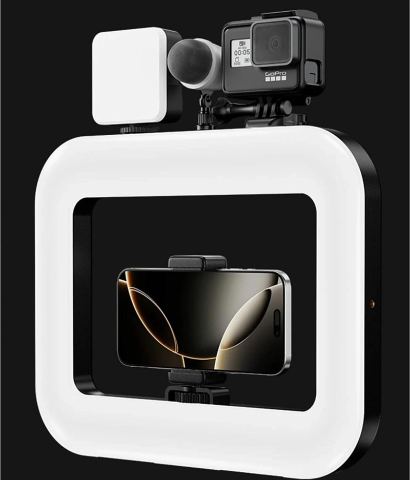 LUZ LED PORTATIL PARA CELULAR FOTOS Y VIDEOS - 5