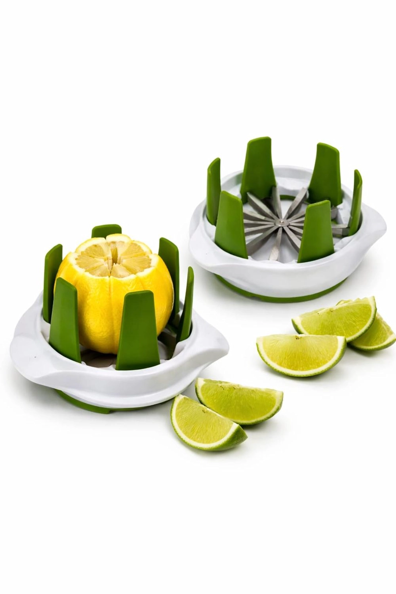 CORTADOR DE LIMONES Y CITRICOS PROFESIONAL REBANADOR 8 PORCIONES - 1