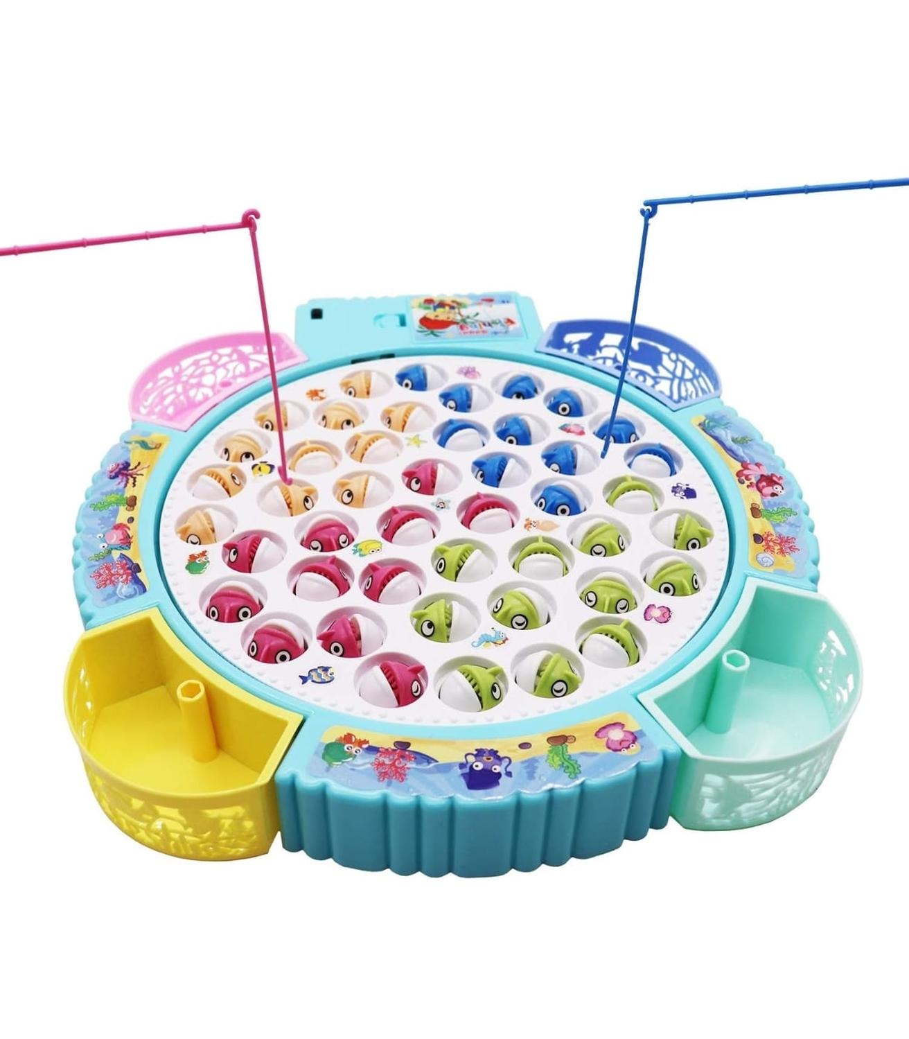JUEGO DE PESCA MAGNETICO INFANTIL CON MOVIMIENTO - 2