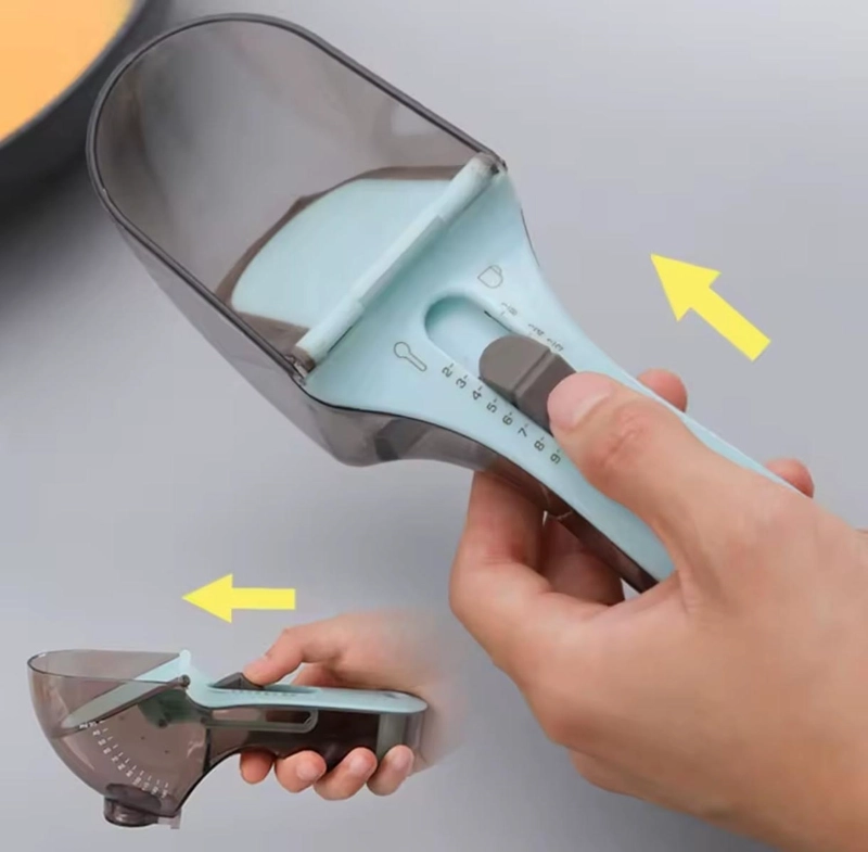 CUCHARA MEDIDORA AJUSTABLE 2 EN 1 MEDICION PRECISA PARA SOLIDOS Y LIQUIDOS - 5