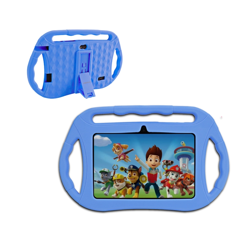 TABLET PARA NIÑOS 7 PULG. WIFI PLAYSTORE CONTROL PARENTAL FUNDA PROTECTORA AZUL