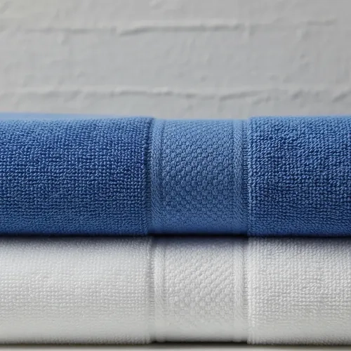 PACK 4 TOALLAS CHITECO ALGODON 400G MANOS 80X45 CM COLORES BEIGE ROSA BLANCO Y AZUL - 6