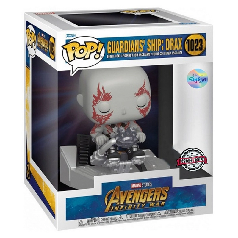 FUNKO POP MULTICOLOR ! MARVEL GUARDIAN´S SHIP: DRAX AVENGERS INFINITY WAR #1023 - 2