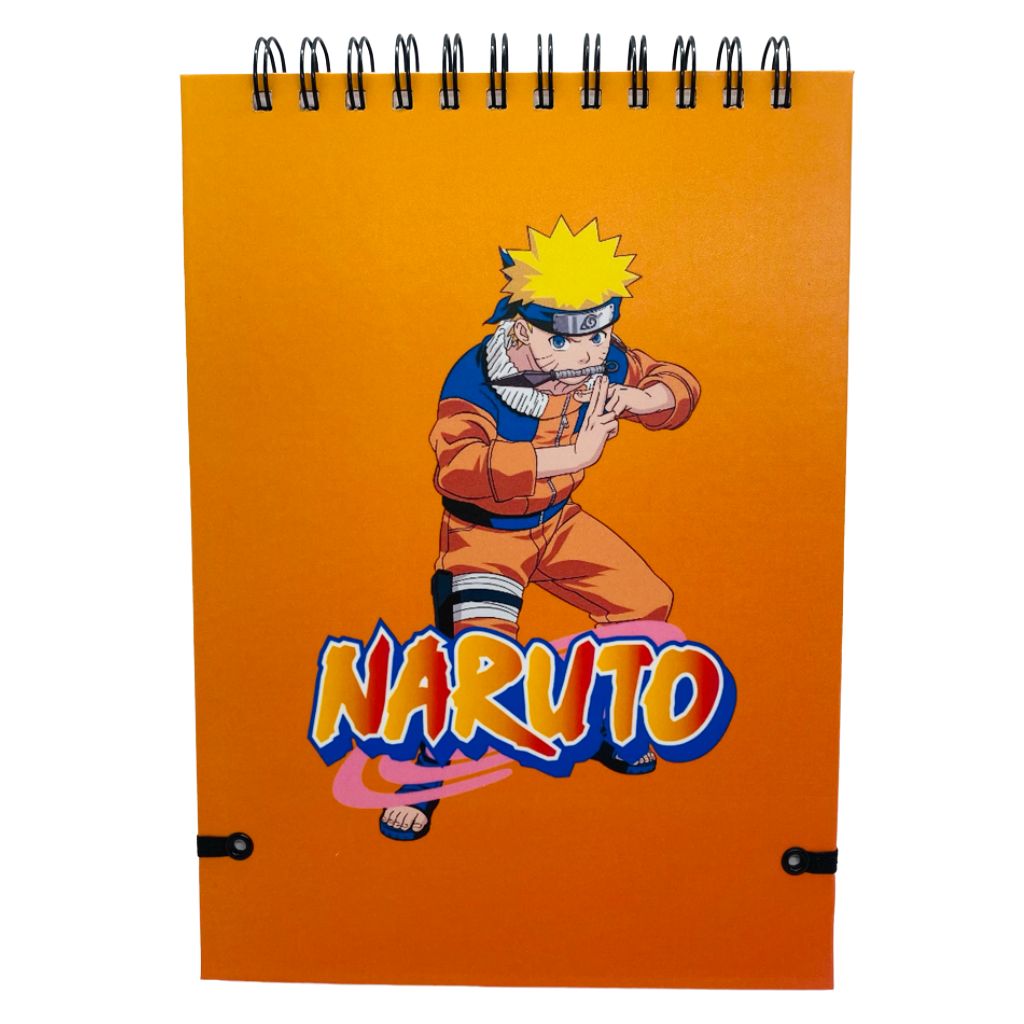 CROQUERA B5 HOJAS LISAS BLANCAS NARUTO - 3