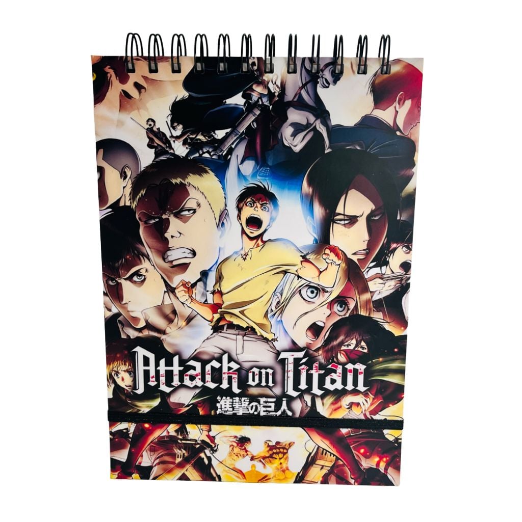 CROQUERA B5 HOJAS LISAS BLANCAS ATTACK ON TITAN SHINGEKI NO KYOJIN - 1