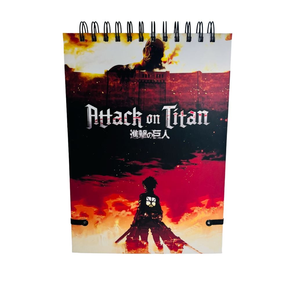 CROQUERA B5 HOJAS LISAS BLANCAS ATTACK ON TITAN SHINGEKI NO KYOJIN - 3