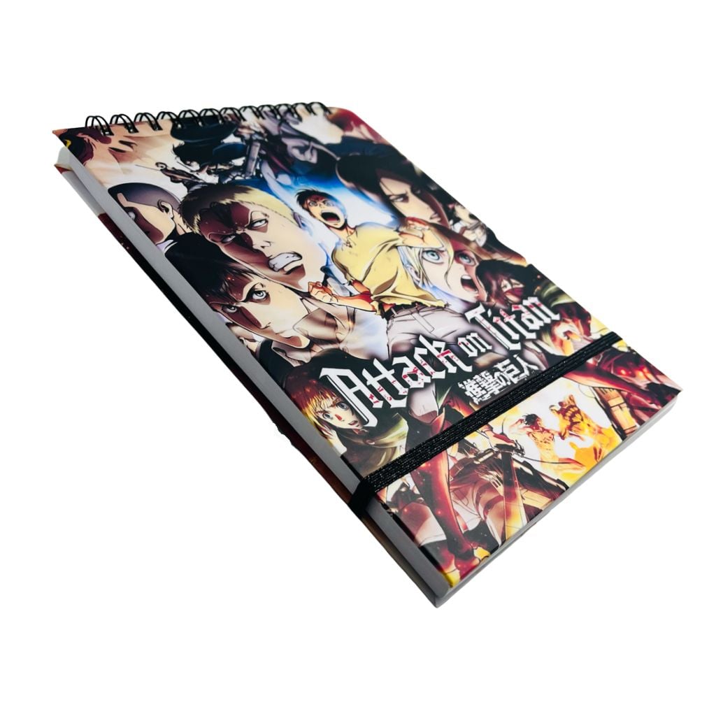 CROQUERA B5 HOJAS LISAS BLANCAS ATTACK ON TITAN SHINGEKI NO KYOJIN - 4