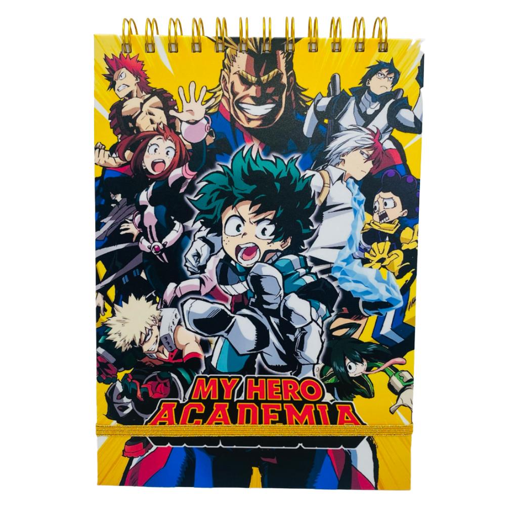 CROQUERA B5 HOJAS LISAS BLANCAS MY HERO ACADEMIA - 1