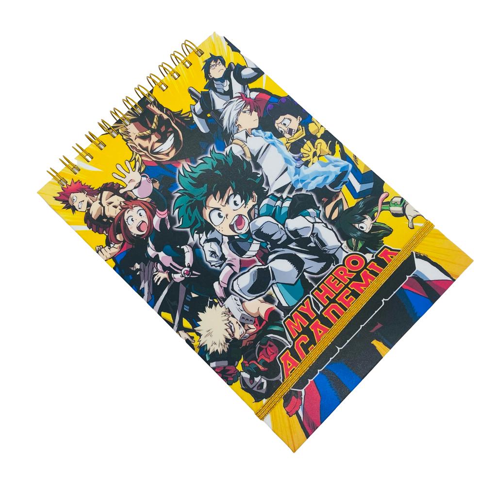 CROQUERA B5 HOJAS LISAS BLANCAS MY HERO ACADEMIA - 4