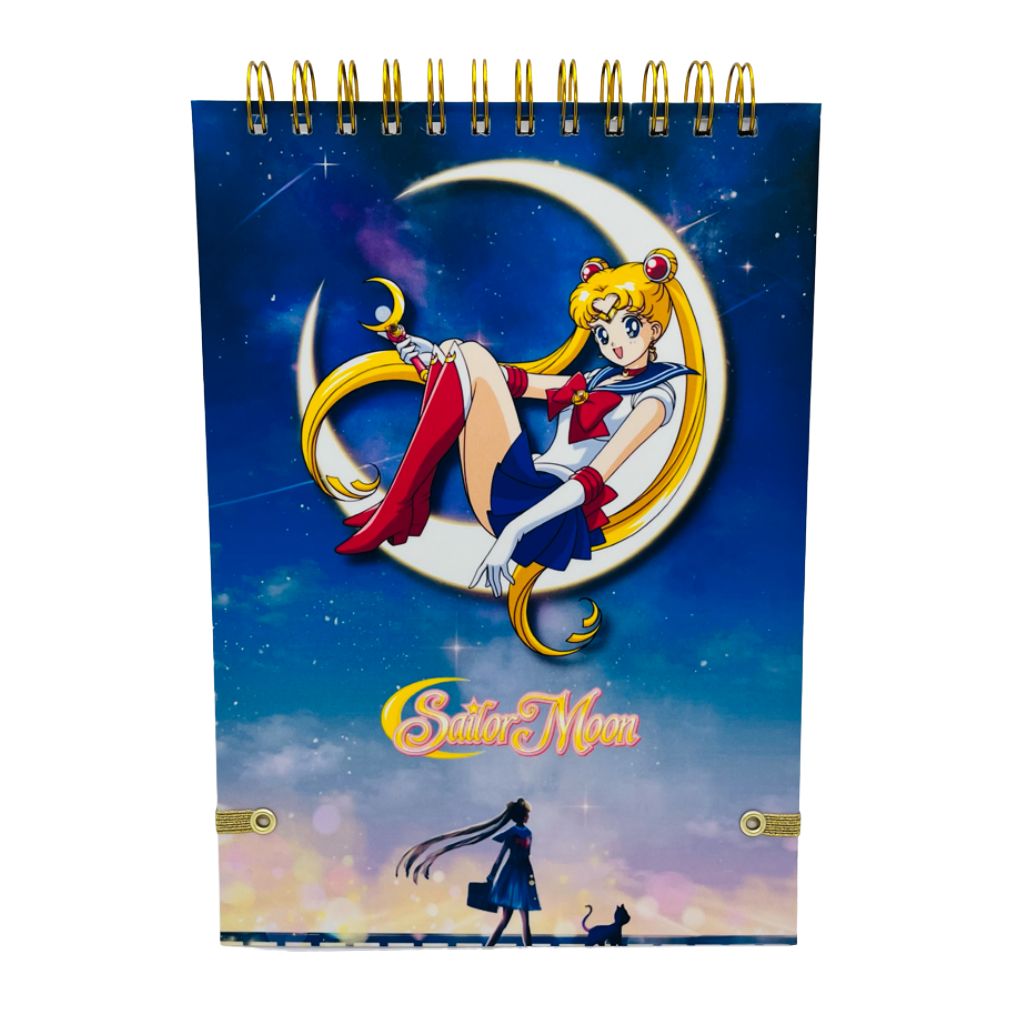 CROQUERA B5 HOJAS LISAS BLANCAS SERENA TSUKINO SAILOR MOON - 3