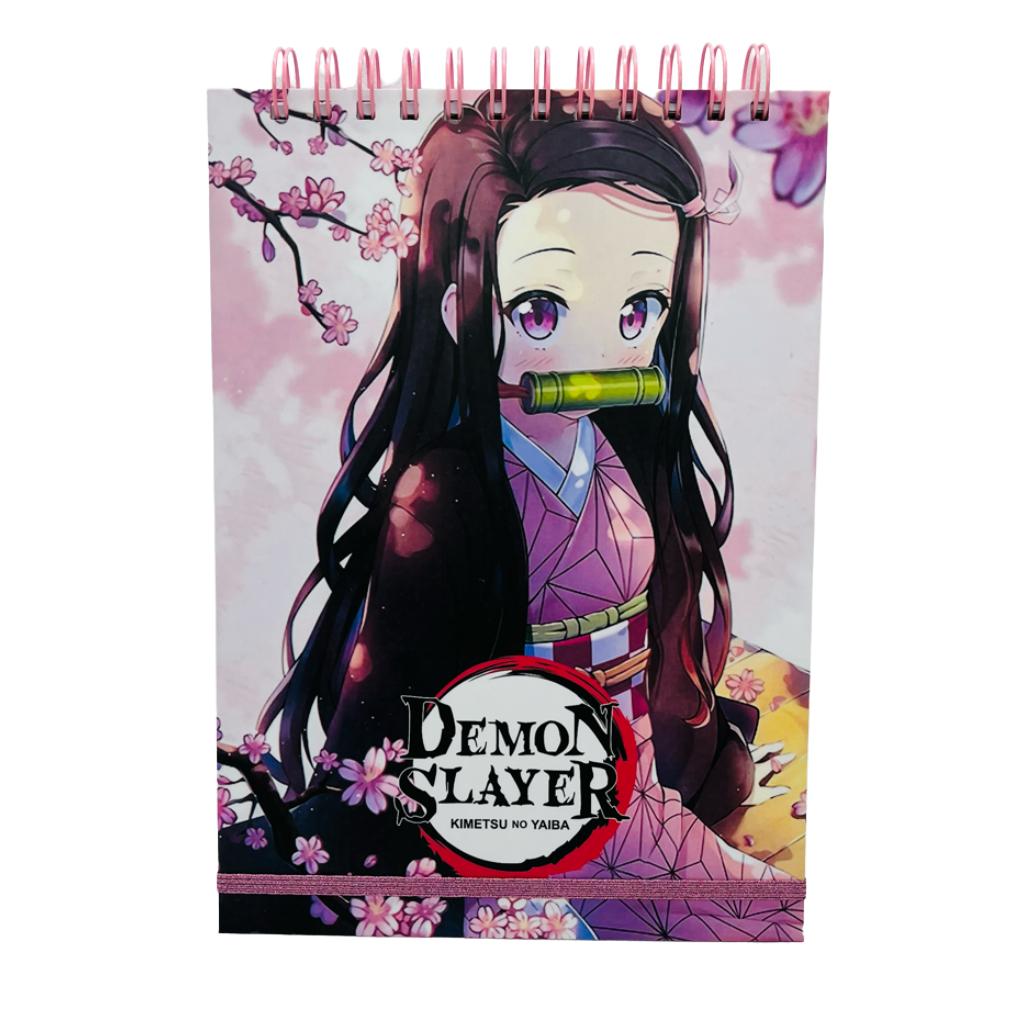 CROQUERA B5 HOJAS LISAS BLANCAS NEZUKO KAMADO DEMON SLAYER KIMETSU NO YAIBA - 1
