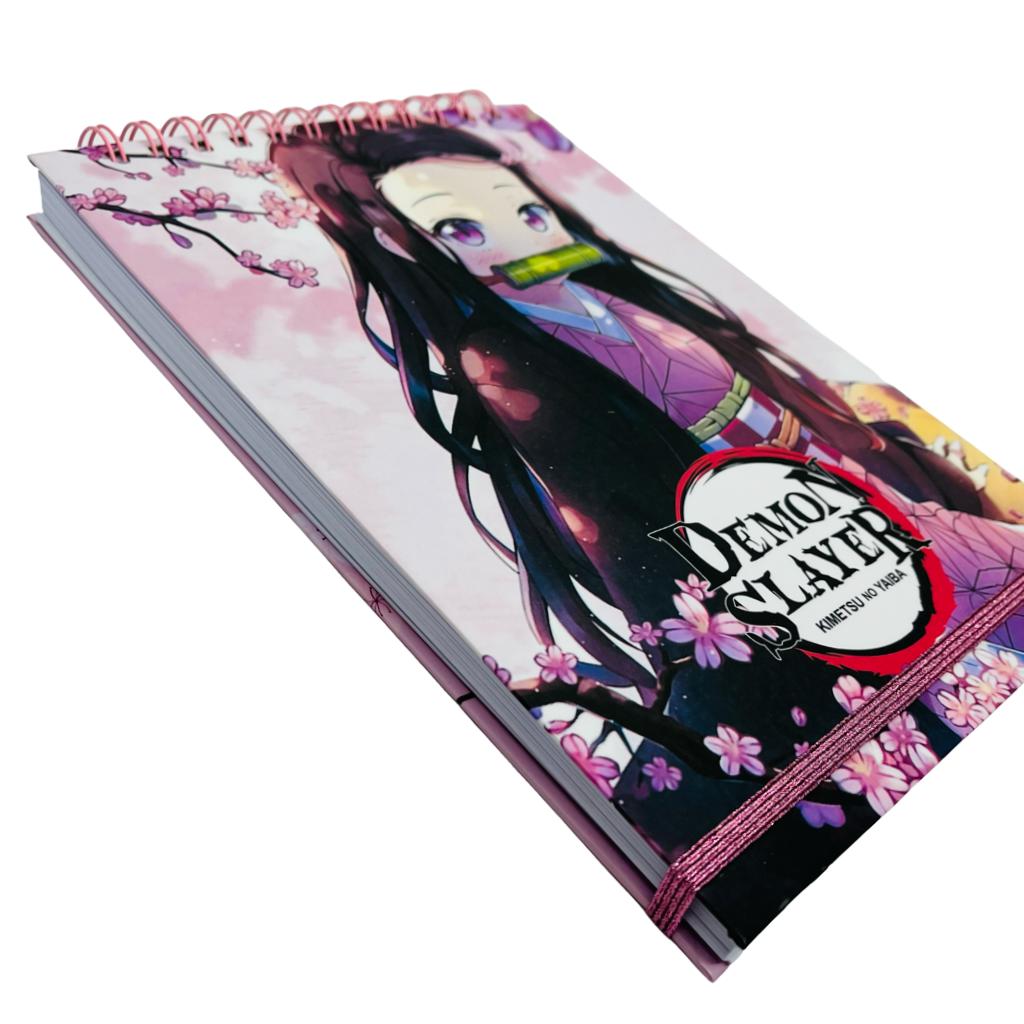 CROQUERA B5 HOJAS LISAS BLANCAS NEZUKO KAMADO DEMON SLAYER KIMETSU NO YAIBA - 4