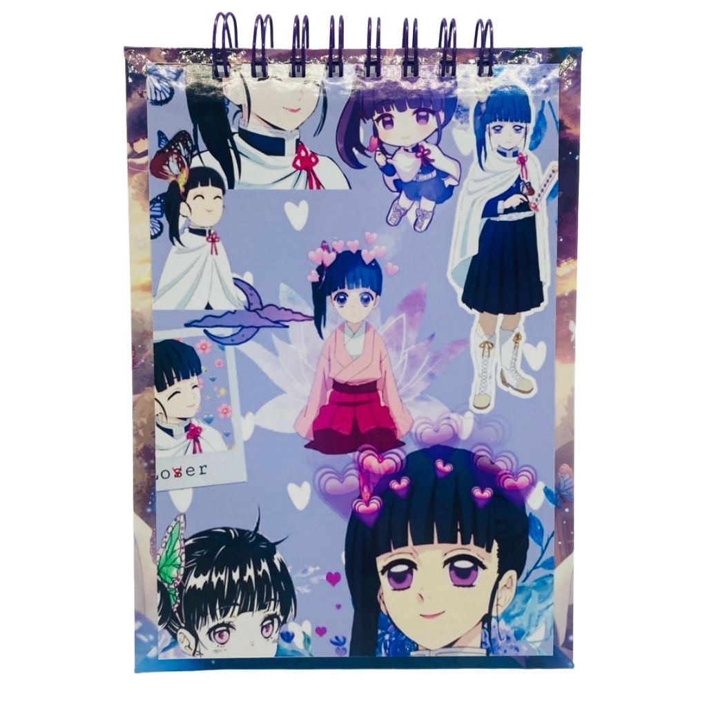 CROQUERA A5 HOJAS LISAS BLANCAS KANAO TSUYURI DEMON SLAYER KIMETSU NO YAIBA - 3