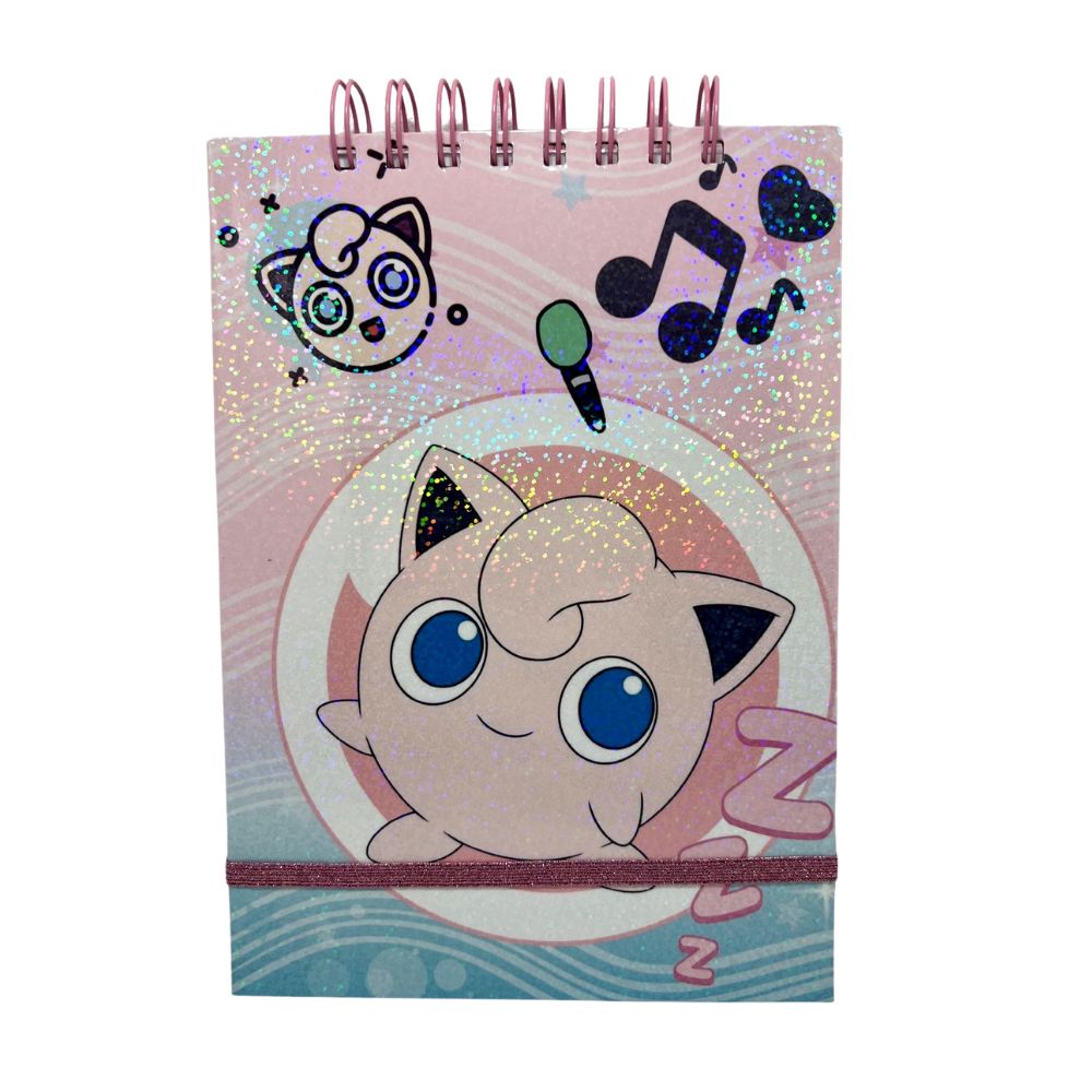 CROQUERA A5 HOJAS LISAS BLANCAS JIGGLYPUFF POKÉMON - 1