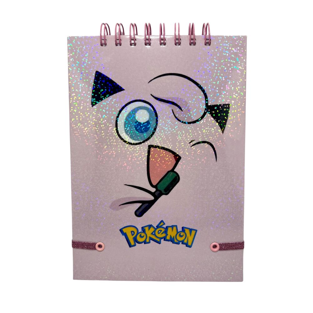 CROQUERA A5 HOJAS LISAS BLANCAS JIGGLYPUFF POKÉMON - 3