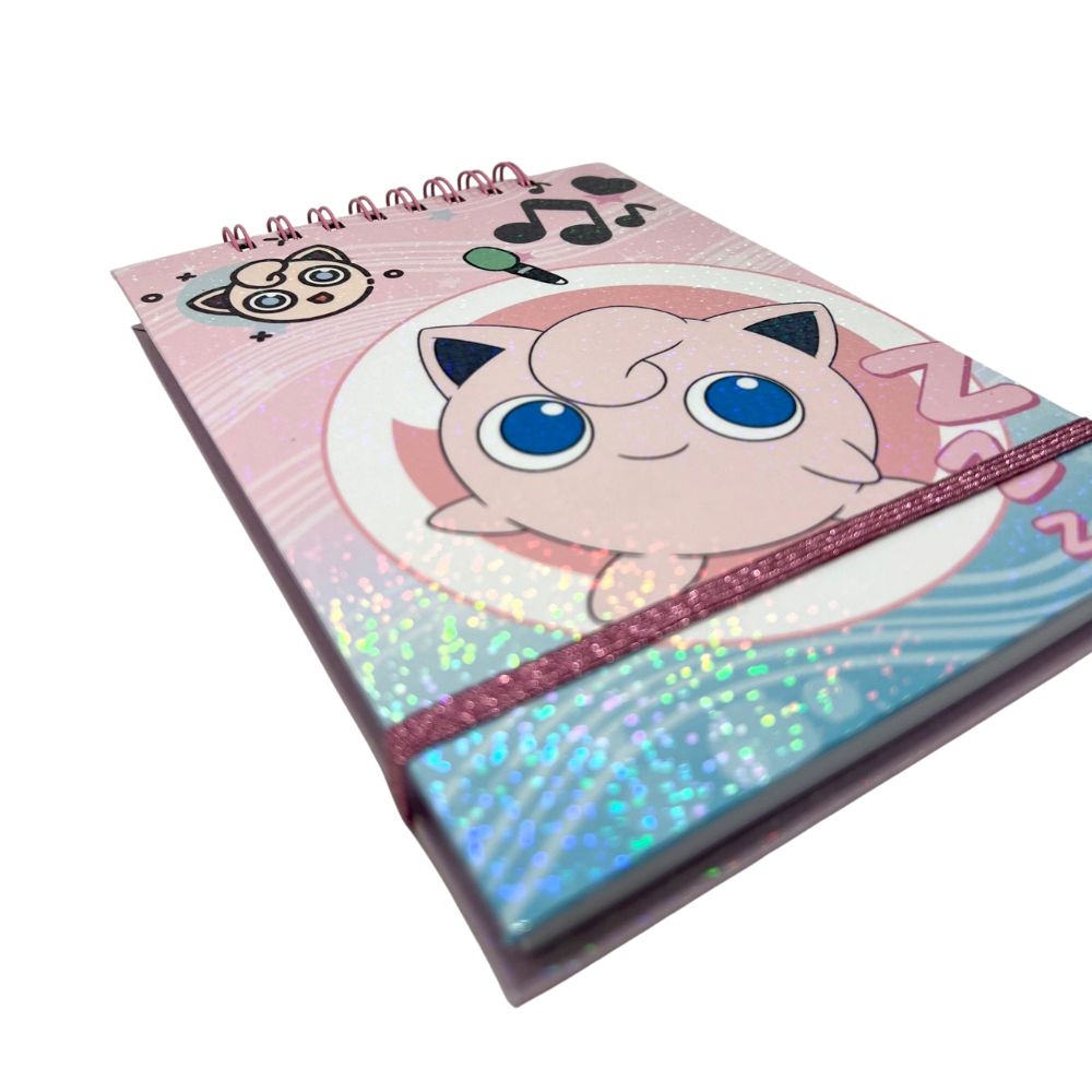 CROQUERA A5 HOJAS LISAS BLANCAS JIGGLYPUFF POKÉMON - 4