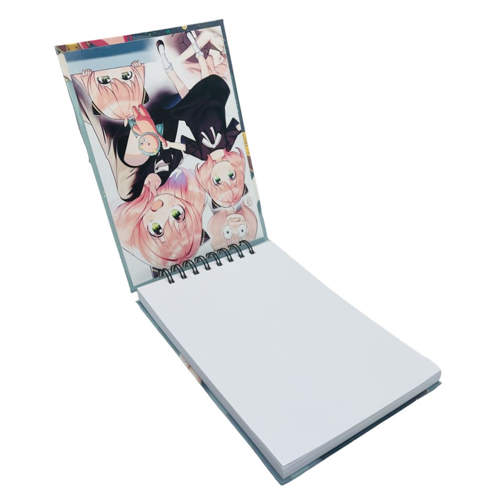 CROQUERA A5 HOJAS LISAS BLANCAS ANYA FORGER SPY X FAMILY - 2