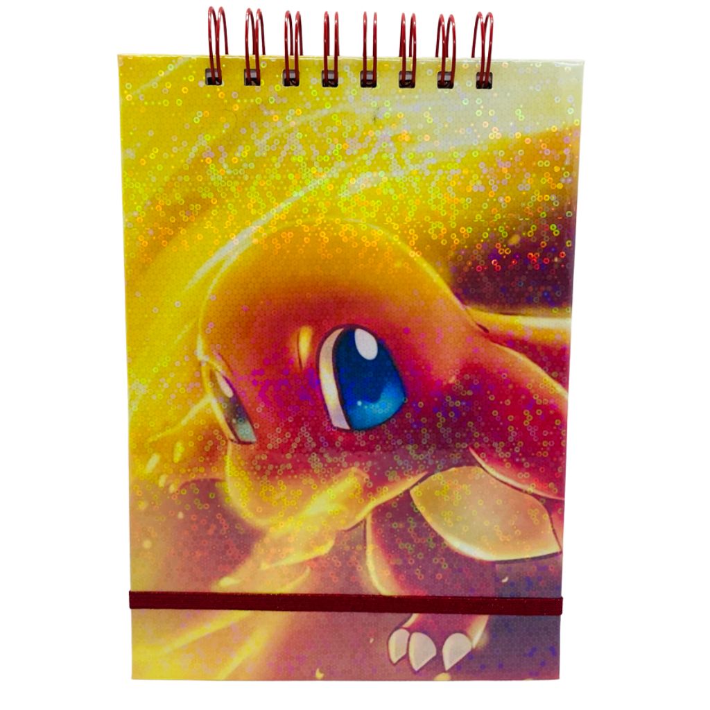 CROQUERA A5 HOJAS LISAS BLANCAS POKÉMON CHARMANDER - 1