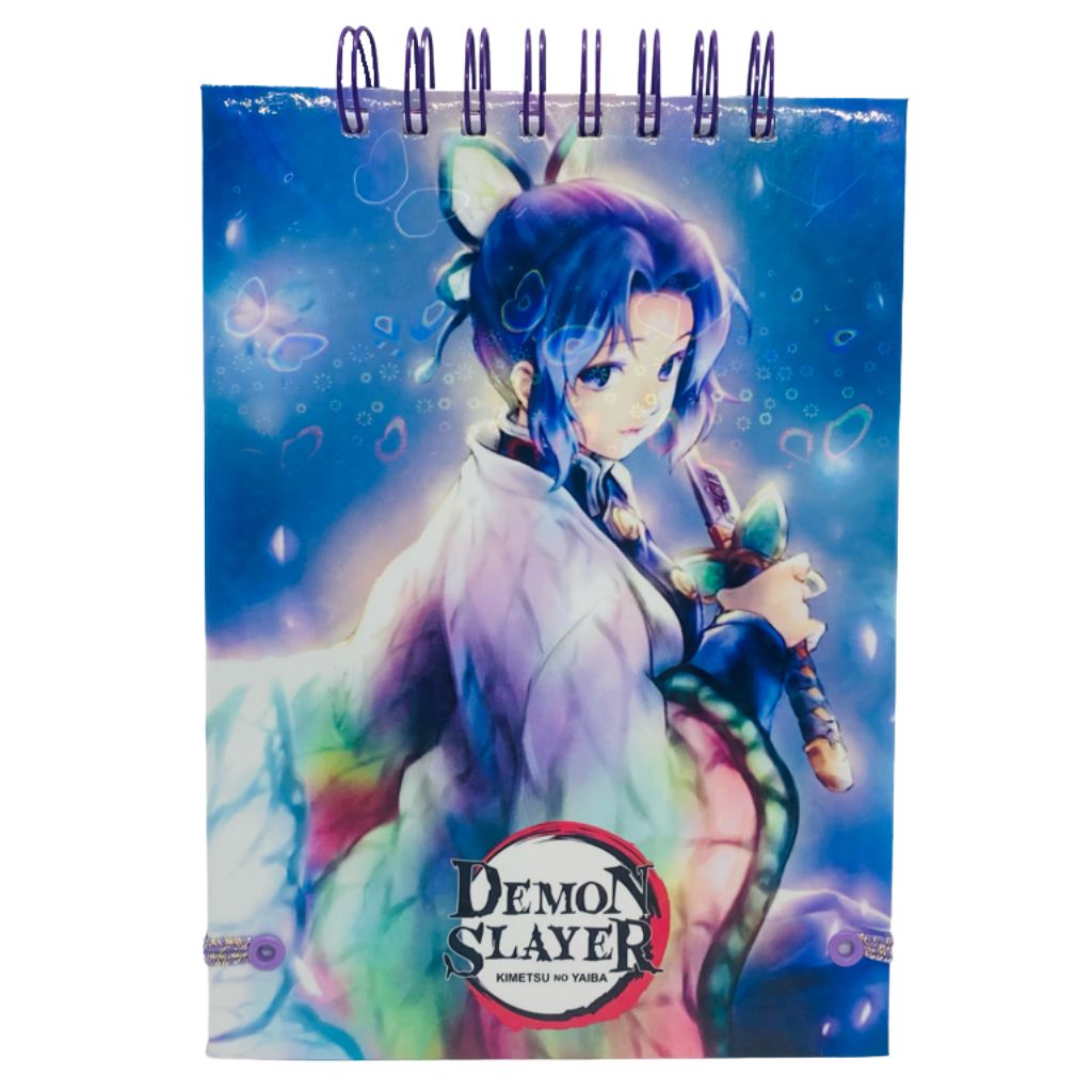 CROQUERA A5 HOJAS LISAS BLANCAS SHINOBU KOCHO DEMON SLAYER KIMETSU NO YAIBA - 2