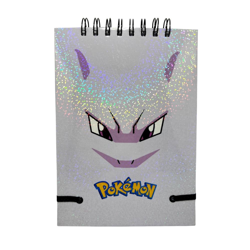 CROQUERA A5 HOJAS LISAS BLANCAS MEWTWO POKÉMON - 3