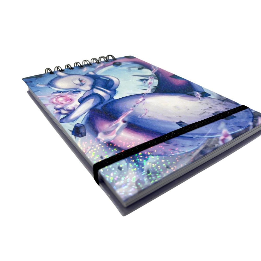 CROQUERA A5 HOJAS LISAS BLANCAS MEWTWO POKÉMON - 4