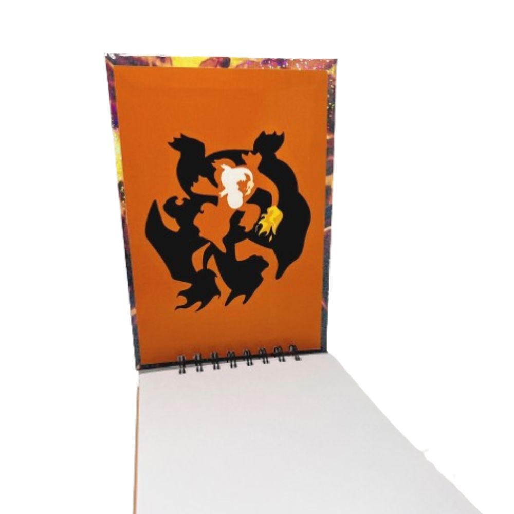 CROQUERA A5 HOJAS LISAS BLANCAS CHARIZARD POKÉMON - 2