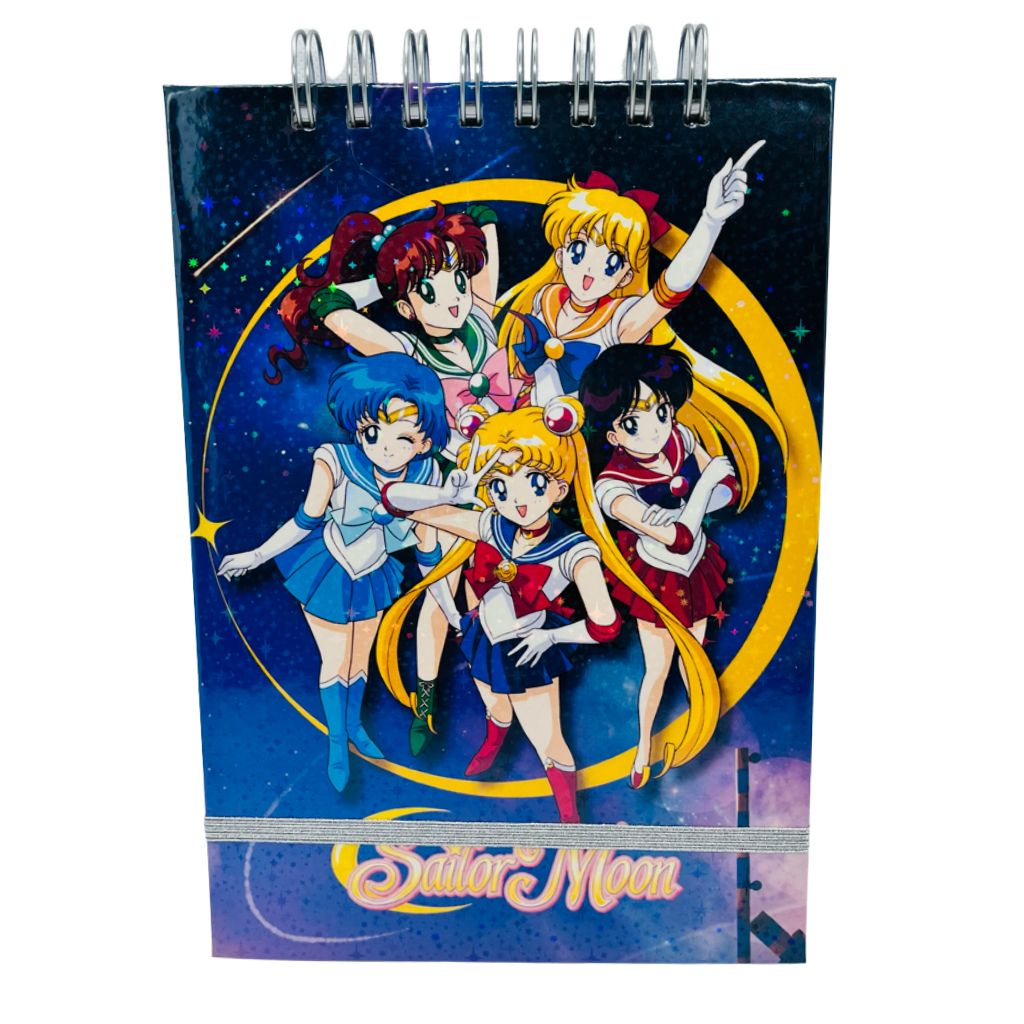 CROQUERA A5 HOJAS LISAS BLANCAS SAILOR MOON - 1