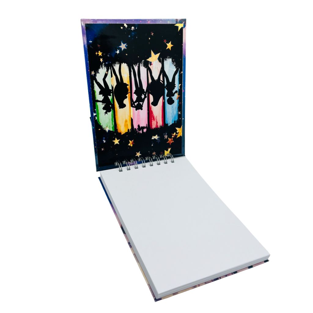 CROQUERA A5 HOJAS LISAS BLANCAS SAILOR MOON - 2