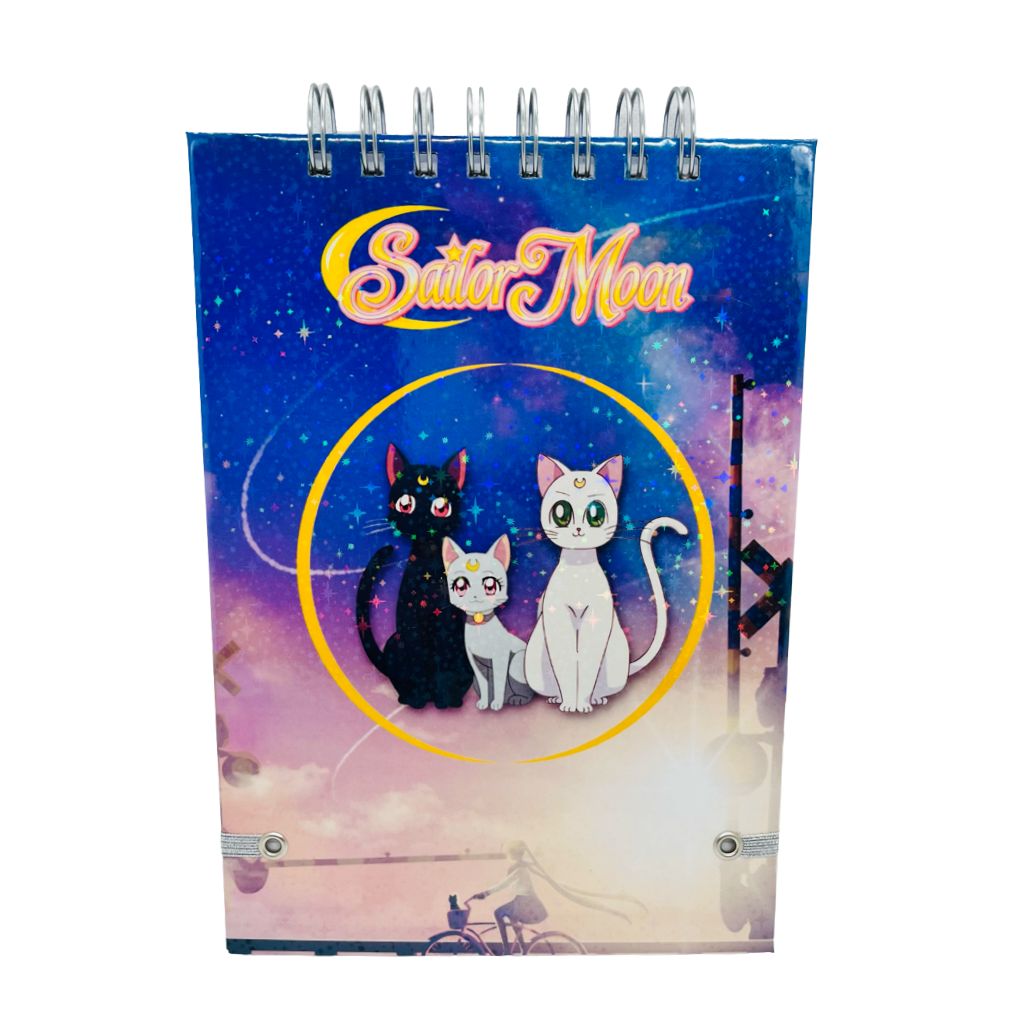 CROQUERA A5 HOJAS LISAS BLANCAS SAILOR MOON - 3