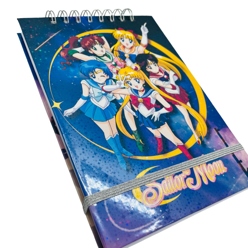 CROQUERA A5 HOJAS LISAS BLANCAS SAILOR MOON - 4