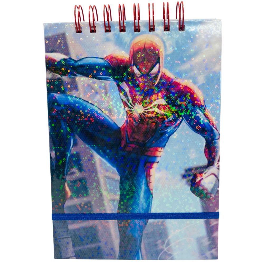 CROQUERA A5 HOJAS LISAS BLANCAS SPIDER-MAN AVENGERS - 1