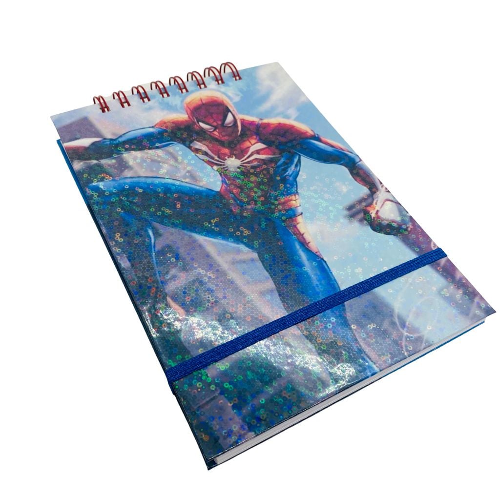 CROQUERA A5 HOJAS LISAS BLANCAS SPIDER-MAN AVENGERS - 4