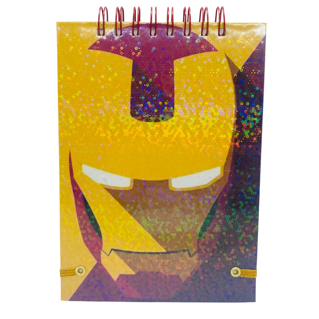 CROQUERA A5 HOJAS LISAS BLANCAS IRON MAN AVENGERS - 2