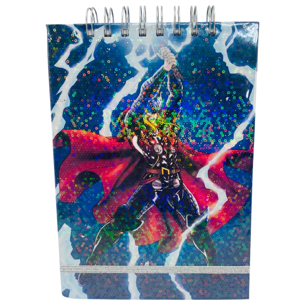 CROQUERA A5 HOJAS LISAS BLANCAS THOR AVENGERS - 1
