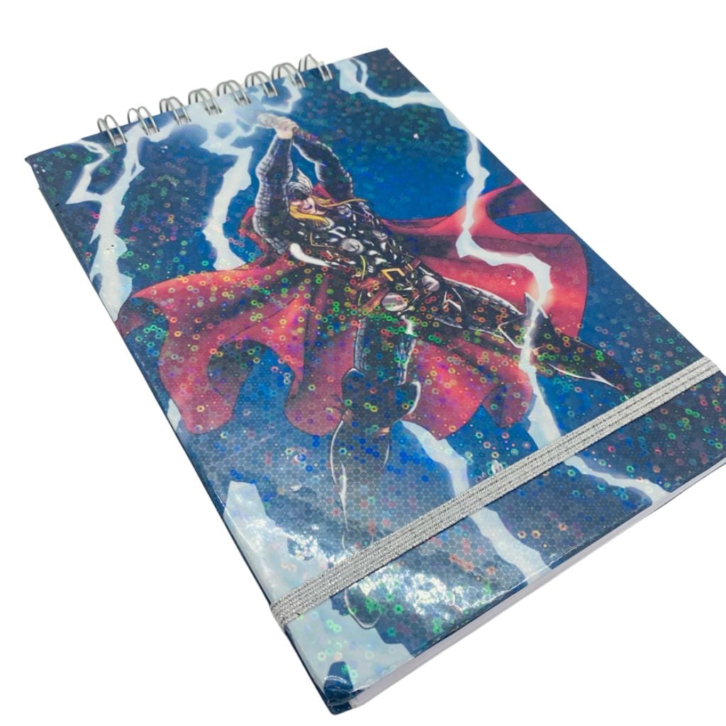 CROQUERA A5 HOJAS LISAS BLANCAS THOR AVENGERS - 4