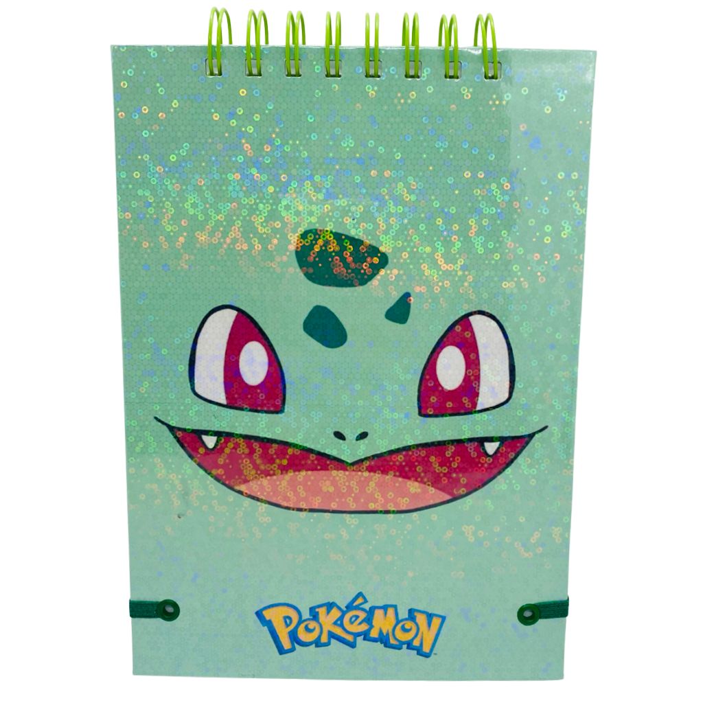 CROQUERA A5 HOJAS LISAS BLANCAS POKÉMON BULBASAUR - 2