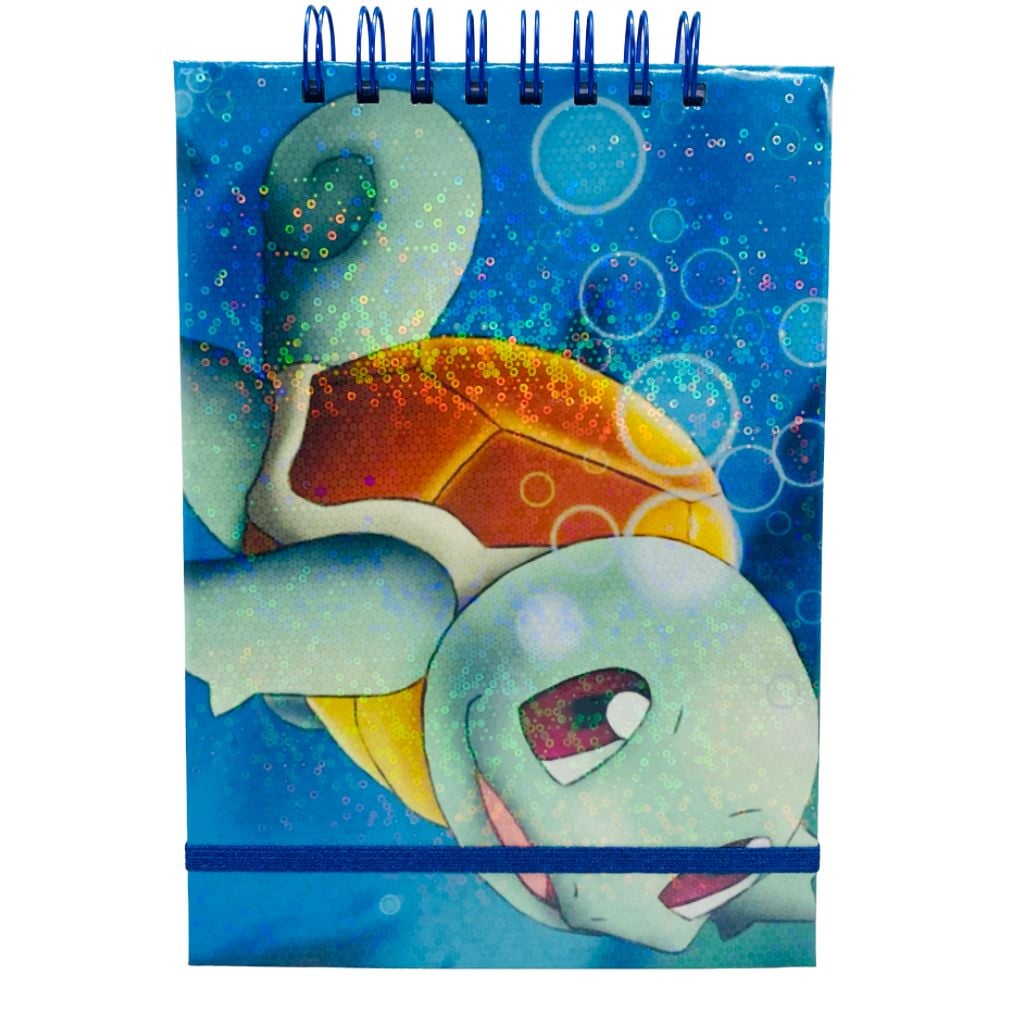 CROQUERA A5 HOJAS LISAS BLANCAS POKÉMON SQUIRTLE - 1