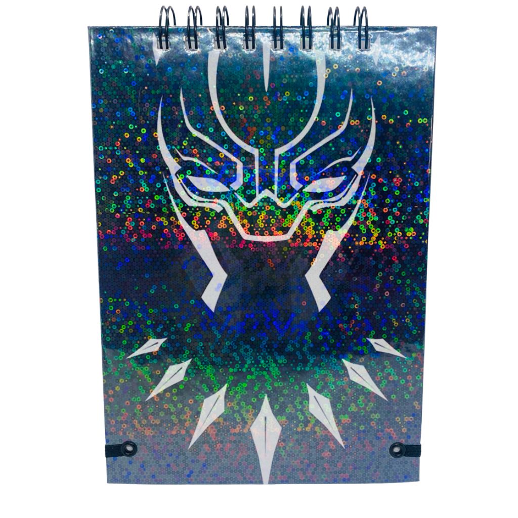 CROQUERA A5 HOJAS LISAS BLANCAS PANTERA NEGRA AVENGERS - 3