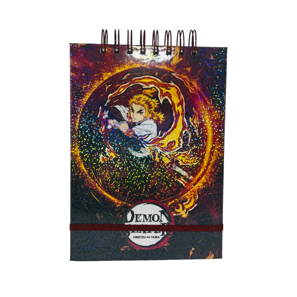 CROQUERA A5 HOJAS LISAS BLANCAS KYOJURO RENGOKU DEMON SLAYER KIMETSU NO YAIBA - 1