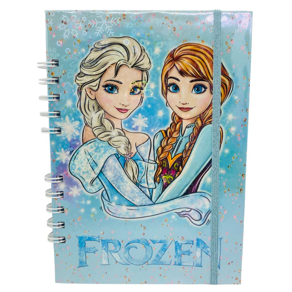 CUADERNO A5 HOJAS CUADRICULADAS 7MM FROZEN - 1