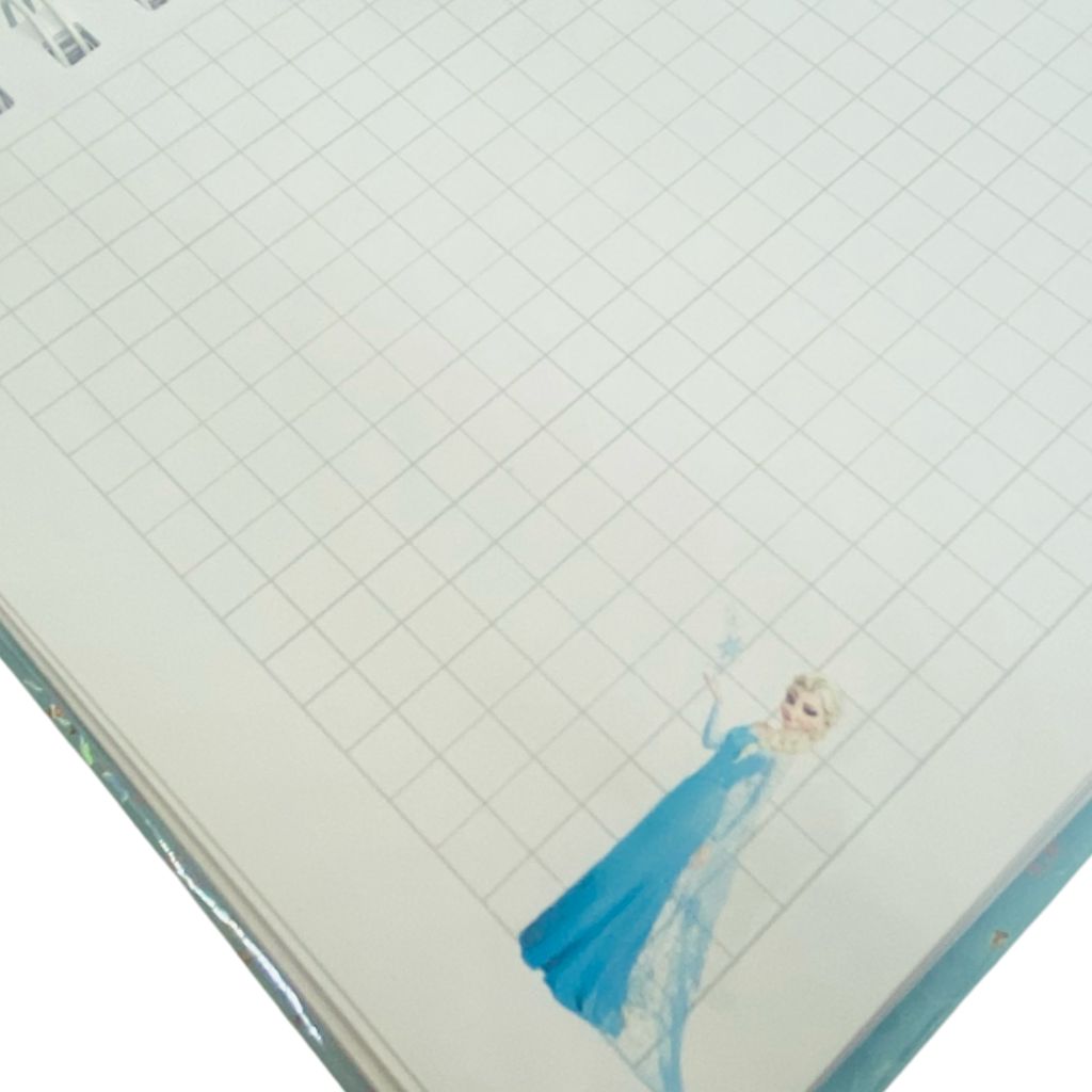 CUADERNO A5 HOJAS CUADRICULADAS 7MM FROZEN - 4