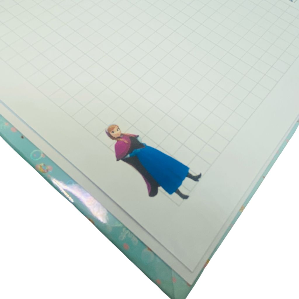 CUADERNO A5 HOJAS CUADRICULADAS 7MM FROZEN - 5