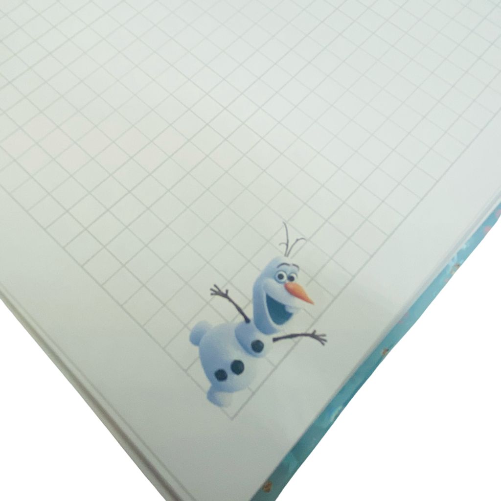 CUADERNO A5 HOJAS CUADRICULADAS 7MM FROZEN - 6