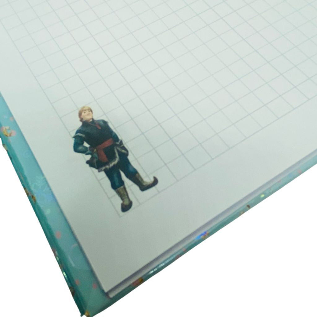CUADERNO A5 HOJAS CUADRICULADAS 7MM FROZEN - 7