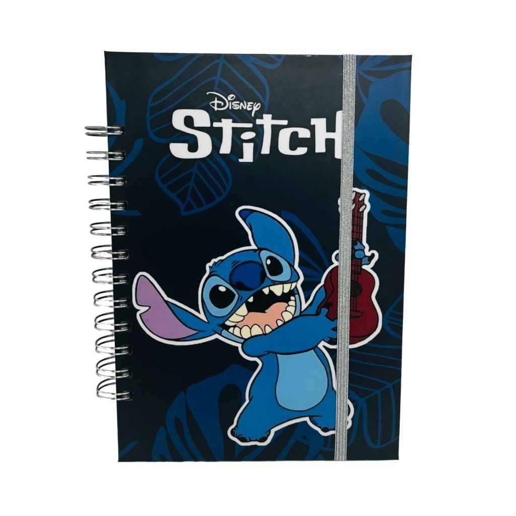 CUADERNO A5 HOJAS CUADRICULADA 7MM STITCH - 1