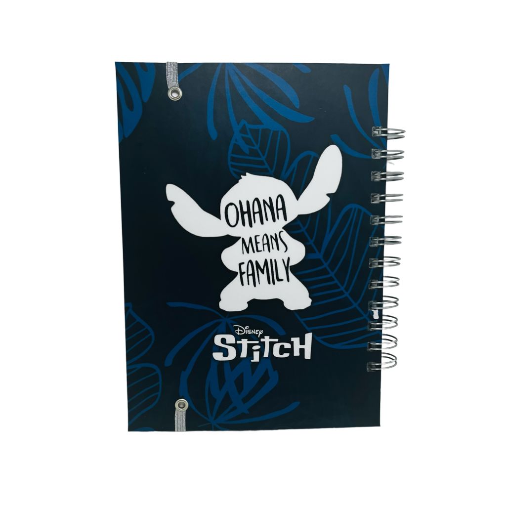 CUADERNO A5 HOJAS CUADRICULADA 7MM STITCH - 3