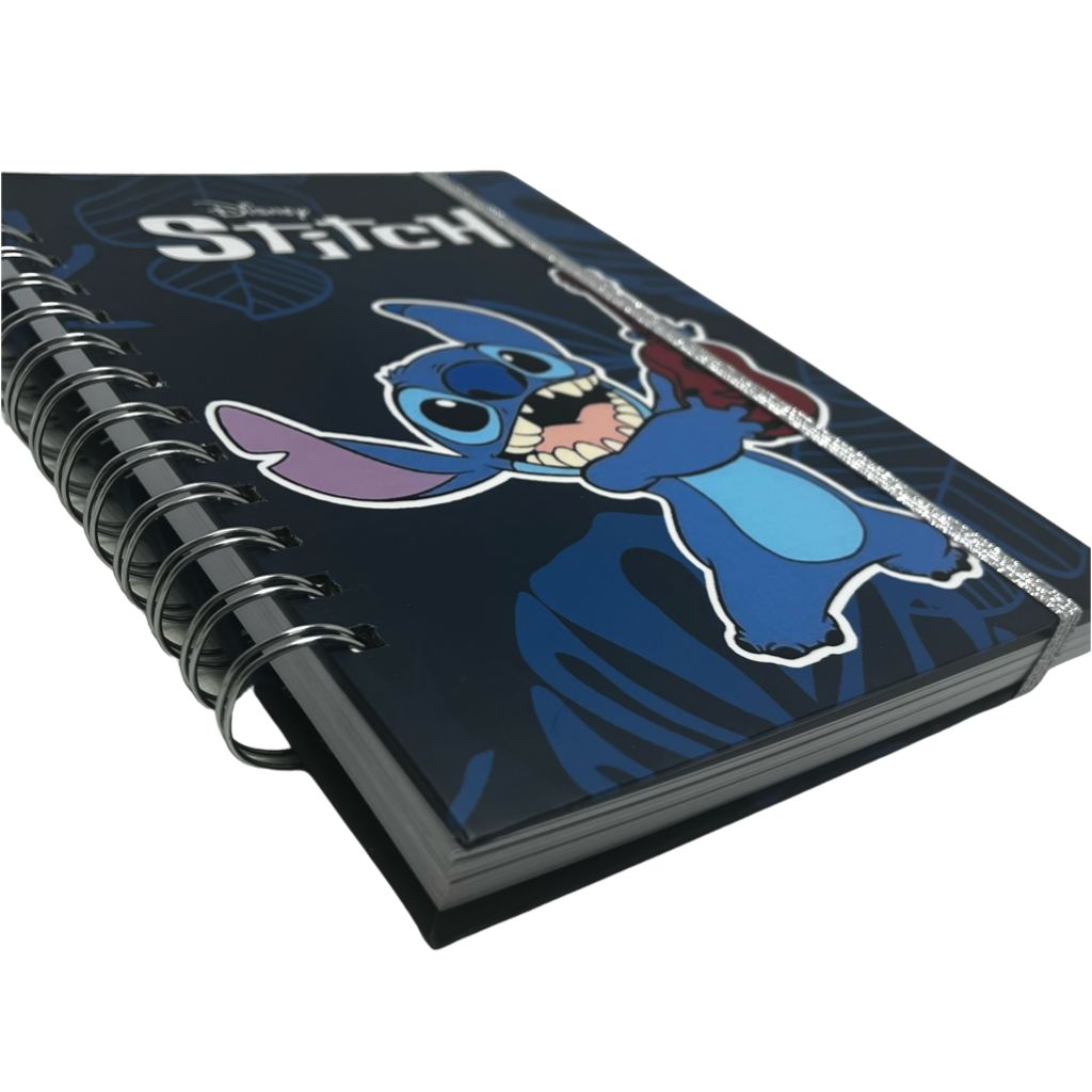 CUADERNO A5 HOJAS CUADRICULADA 7MM STITCH - 5